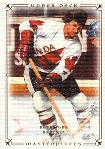#33 Bobby Orr - Boston Bruins - 2008-09 Upper Deck Masterpieces Hockey