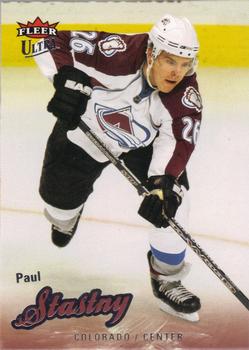 #129 Paul Stastny - Colorado Avalanche - 2008-09 Ultra Hockey