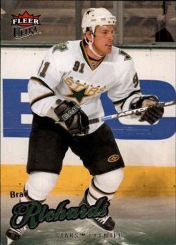 #137 Brad Richards - Dallas Stars - 2008-09 Ultra Hockey