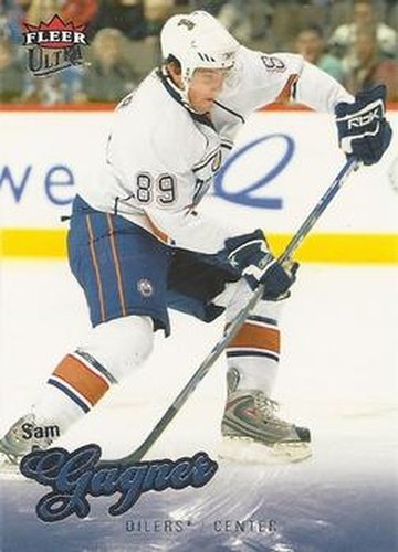 #151 Sam Gagner - Edmonton Oilers - 2008-09 Ultra Hockey