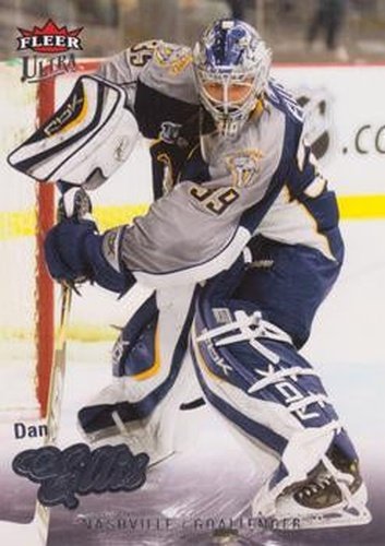 #172 Dan Ellis - Nashville Predators - 2008-09 Ultra Hockey