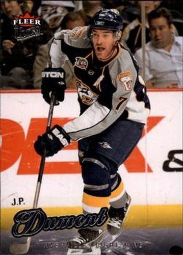 #174 J.P. Dumont - Nashville Predators - 2008-09 Ultra Hockey