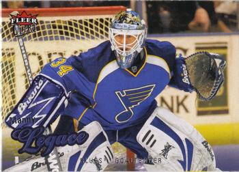 #189 Manny Legace - St. Louis Blues - 2008-09 Ultra Hockey