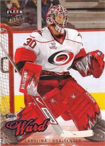 #23 Cam Ward - Carolina Hurricanes - 2008-09 Ultra Hockey