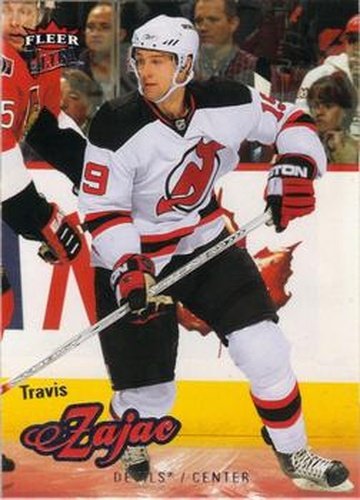 #45 Travis Zajac - New Jersey Devils - 2008-09 Ultra Hockey