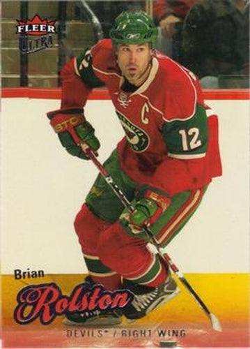 #46a Brian Rolston - New Jersey Devils - 2008-09 Ultra Hockey