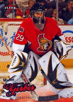 #66 Martin Gerber - Ottawa Senators - 2008-09 Ultra Hockey