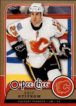 #111 Eric Nystrom - Calgary Flames - 2008-09 O-Pee-Chee Hockey