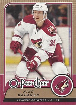 #118 Niko Kapanen - Phoenix Coyotes - 2008-09 O-Pee-Chee Hockey