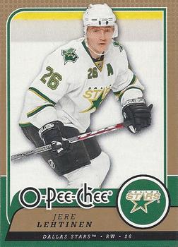 #214 Jere Lehtinen - Dallas Stars - 2008-09 O-Pee-Chee Hockey