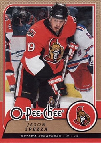 #226 Jason Spezza - Ottawa Senators - 2008-09 O-Pee-Chee Hockey