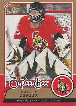 #244 Martin Gerber - Ottawa Senators - 2008-09 O-Pee-Chee Hockey