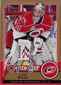 #301 Cam Ward - Carolina Hurricanes - 2008-09 O-Pee-Chee Hockey