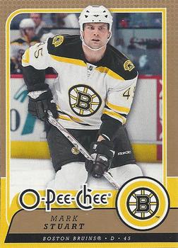 #373 Mark Stuart - Boston Bruins - 2008-09 O-Pee-Chee Hockey