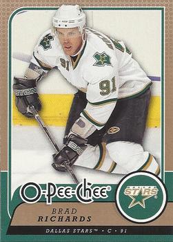 #411 Brad Richards - Dallas Stars - 2008-09 O-Pee-Chee Hockey