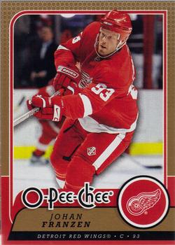 #464 Johan Franzen - Detroit Red Wings - 2008-09 O-Pee-Chee Hockey