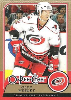 #468 Glen Wesley - Carolina Hurricanes - 2008-09 O-Pee-Chee Hockey