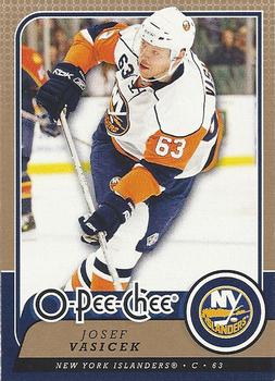 #46 Josef Vasicek - New York Islanders - 2008-09 O-Pee-Chee Hockey