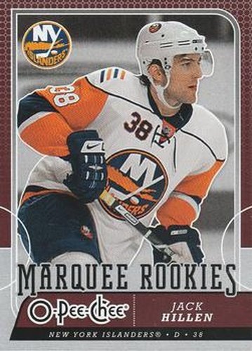 #521 Jack Hillen - New York Islanders - 2008-09 O-Pee-Chee Hockey