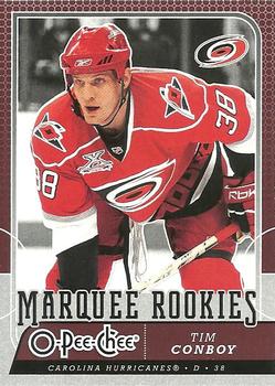 #551 Tim Conboy - Carolina Hurricanes - 2008-09 O-Pee-Chee Hockey