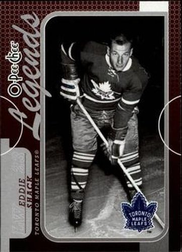 #567 Eddie Shack - Toronto Maple Leafs - 2008-09 O-Pee-Chee Hockey
