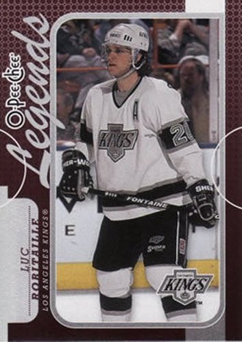 #587 Luc Robitaille - Los Angeles Kings - 2008-09 O-Pee-Chee Hockey