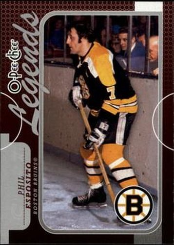 #599 Phil Esposito - Boston Bruins - 2008-09 O-Pee-Chee Hockey