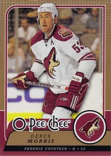#5 Derek Morris - Phoenix Coyotes - 2008-09 O-Pee-Chee Hockey