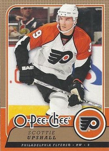 #6 Scottie Upshall - Philadelphia Flyers - 2008-09 O-Pee-Chee Hockey