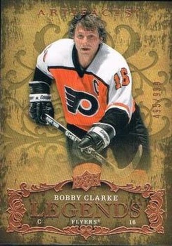 #111 Bobby Clarke - Philadelphia Flyers - 2008-09 Upper Deck Artifacts Hockey