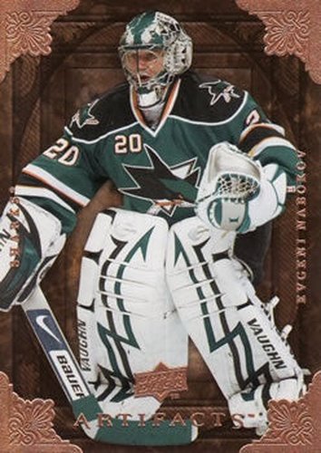 #17 Evgeni Nabokov - San Jose Sharks - 2008-09 Upper Deck Artifacts Hockey