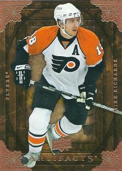 #29 Mike Richards - Philadelphia Flyers - 2008-09 Upper Deck Artifacts Hockey