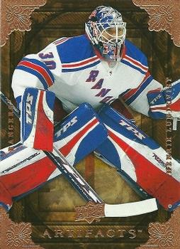 #35 Henrik Lundqvist - New York Rangers - 2008-09 Upper Deck Artifacts Hockey