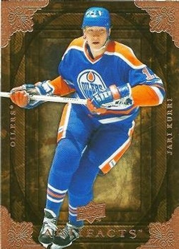 #62 Jari Kurri - Edmonton Oilers - 2008-09 Upper Deck Artifacts Hockey