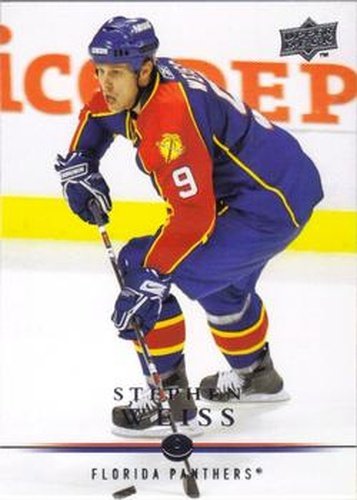 #113 Stephen Weiss - Florida Panthers - 2008-09 Upper Deck Hockey