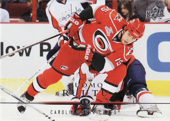 #163 Tuomo Ruutu - Carolina Hurricanes - 2008-09 Upper Deck Hockey