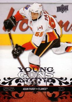 #203 Adam Pardy - Calgary Flames - 2008-09 Upper Deck Hockey