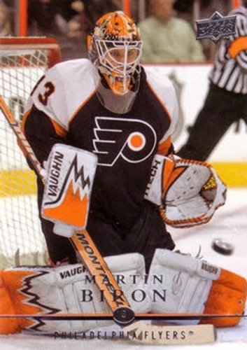 #58 Martin Biron - Philadelphia Flyers - 2008-09 Upper Deck Hockey