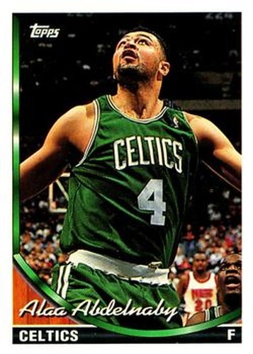#89 Alaa Abdelnaby - Boston Celtics - 1993-94 Topps Basketball