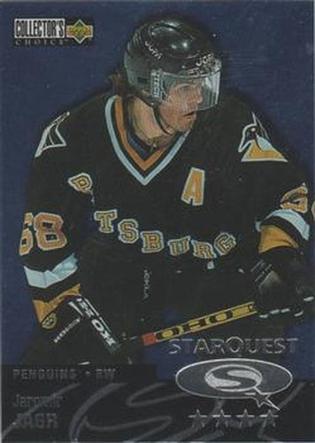 #SQ89 Jaromir Jagr - Pittsburgh Penguins - 1997-98 Collector's Choice Hockey - StarQuest