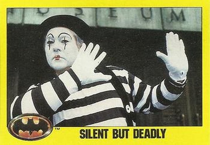 #189 Silent but Deadly - 1989 Topps Batman