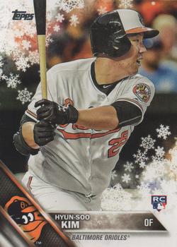 #HMW89 Hyun-Soo Kim - Baltimore Orioles - 2016 Topps Holiday Baseball