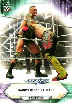 #89 Randy Orton def. Edge - 2021 Topps WWE Wrestling