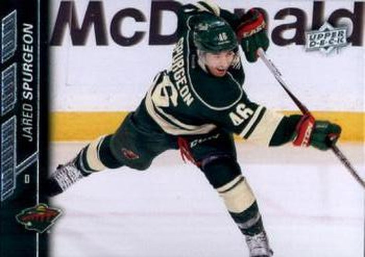 #89 Jared Spurgeon - Minnesota Wild - 2015-16 Upper Deck Hockey