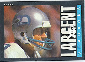 #389 Steve Largent - Seattle Seahawks - 1985 Topps Football