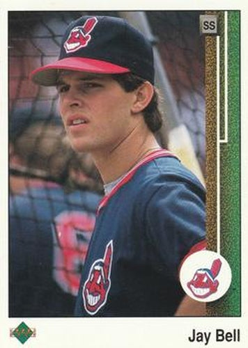 #489 Jay Bell - Cleveland Indians - 1989 Upper Deck Baseball
