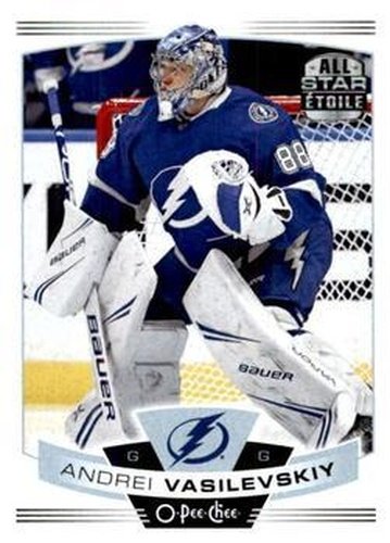 #89 Andrei Vasilevskiy - Tampa Bay Lightning - 2019-20 O-Pee-Chee Hockey