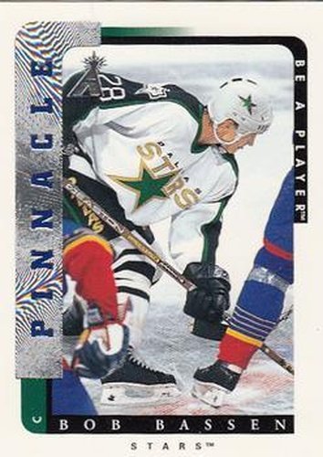 #89 Bob Bassen - Dallas Stars - 1996-97 Pinnacle Be a Player Hockey