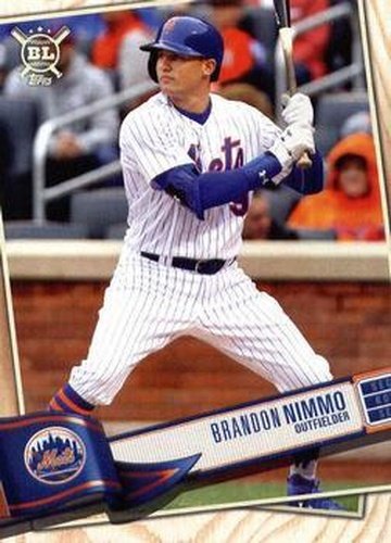 #89 Brandon Nimmo - New York Mets - 2019 Topps Big League Baseball