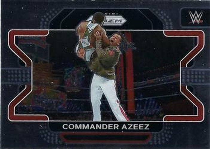 #89 Commander Azeez - 2022 Panini Prizm WWE Wrestling